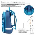Ранец BRAUBERG PREMIUM, 2 отделения, с брелком, Techno, 38х29х16 см, 227812 227812