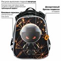 Ранец BRAUBERG PREMIUM, 2 отделения, с брелком, UFO, 38х29х16 см, 227815 227815