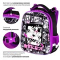 Ранец BRAUBERG PREMIUM, 2 отделения, с брелоком, "Anime movie", 38х29х16 см, 272018 272018