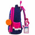 Ранец BRAUBERG PREMIUM, 2 отделения, с брелоком, "Cute fox", LED-ЛАМПОЧКИ, 38х29х16 см, 272019 272019