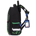 Ранец BRAUBERG PREMIUM, 2 отделения, с брелоком, "Digital spider", LED-ЛАМПОЧКИ, 38х29х16 см, 273101 273101