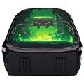 Ранец BRAUBERG PREMIUM, 2 отделения, с брелоком, "Digital spider", LED-ЛАМПОЧКИ, 38х29х16 см, 273101 273101