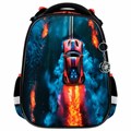 Ранец BRAUBERG PREMIUM, 2 отделения, с брелоком, "Foggy car", 3D-панель, 38х29х16 см, 273103 273103