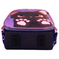 Ранец BRAUBERG PREMIUM, 2 отделения, с брелоком, "Paw prints", велюровая панель, 38х29х16 см, 273098 273098
