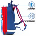 Ранец BRAUBERG PREMIUM, 2 отделения, с брелоком, дополнительный объем, для мальчиков, "Гоночный клуб", 38х29х18 см, 227819 227819