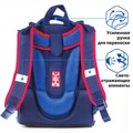 Ранец BRAUBERG PREMIUM, 2 отделения, с брелоком, дополнительный объем, для мальчиков, "Гоночный клуб", 38х29х18 см, 227819 227819