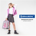 Ранец BRAUBERG QUADRO, 3 отделения, с брелком, "Anime friends", 37х28х18 см, 272022 272022