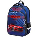 Ранец BRAUBERG QUADRO, 3 отделения, с брелком, "Rapid style", 37х28х18 см, 270603 270603