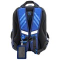 Ранец BRAUBERG QUADRO, 3 отделения, с брелком, "Rapid style", 37х28х18 см, 270603 270603