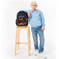 Ранец BRAUBERG QUADRO, 3 отделения, с брелком, Fire spider, 37х28х18 см, 273106 273106