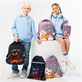 Ранец BRAUBERG QUADRO, 3 отделения, с брелком, Fire spider, 37х28х18 см, 273106 273106