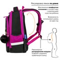 Ранец BRAUBERG QUADRO, 3 отделения, с брелоком, "Black cat", 37х28х18 см, 271358 271358