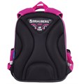Ранец BRAUBERG QUADRO, 3 отделения, с брелоком, "Black cat", 37х28х18 см, 271358 271358