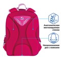 Ранец BRAUBERG QUADRO, 3 отделения, с брелоком, "Plumage", 37х28х18 см, 229953 229953