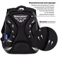 Ранец BRAUBERG QUADRO, 3 отделения, с брелоком, "Sport car", LED-ЛАМПОЧКИ, 37х28х18 см, 271359 271359