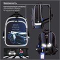Ранец BRAUBERG QUADRO, 3 отделения, с брелоком, "Sport car", LED-ЛАМПОЧКИ, 37х28х18 см, 271359 271359
