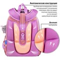 Ранец BRAUBERG SHINY, 2 отделения, с брелком, "Cheerful", 38х28х14 см, 270697 270697
