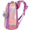 Ранец BRAUBERG SHINY, 2 отделения, с брелком, "Cheerful", 38х28х14 см, 270697 270697