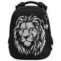 Ранец BRAUBERG SHINY, 2 отделения, с брелком, "Savage lion", светящийся рисунок, 38х28х14 см, 272039 272039
