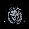 Ранец BRAUBERG SHINY, 2 отделения, с брелком, "Savage lion", светящийся рисунок, 38х28х14 см, 272039 272039