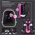 Ранец BRAUBERG SHINY, 2 отделения, с брелком, "Smiling cat", 38х28х14 см, 272040 272040