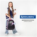 Ранец BRAUBERG SHINY, 2 отделения, с брелком, "Smiling cat", 38х28х14 см, 272040 272040