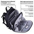 Ранец BRAUBERG SHINY, 2 отделения, с брелком, "Tiger", СВЕТЯЩИЙСЯ РИСУНОК, 38х28х14 см, 270698 270698