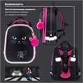 Ранец BRAUBERG SHINY, 2 отделения, с брелоком, "Glad to be cat", 38х28х14 см, 271382 271382