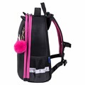Ранец BRAUBERG SHINY, 2 отделения, с брелоком, "Glad to be cat", 38х28х14 см, 271382 271382
