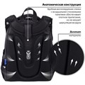 Ранец BRAUBERG SHINY, 2 отделения, с брелоком, "Husky", СВЕТЯЩИЙСЯ РИСУНОК, 38х28х14 см, 271383 271383