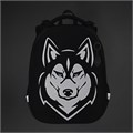 Ранец BRAUBERG SHINY, 2 отделения, с брелоком, "Husky", СВЕТЯЩИЙСЯ РИСУНОК, 38х28х14 см, 271383 271383