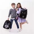 Ранец BRAUBERG SHINY, 2 отделения, с брелоком, "Husky", СВЕТЯЩИЙСЯ РИСУНОК, 38х28х14 см, 271383 271383