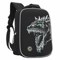 Ранец GRIZZLY анатомическая спинка, облегченный, для мальчиков, DRAGON, 37х26х16 см, RAw-497-3/1 272799