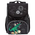 Ранец GRIZZLY анатомическая спинка, с мешком для обуви, для мальчиков, DINO RACE, 33х25х13 см, RAm-485-1/1 272793