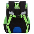 Ранец GRIZZLY анатомическая спинка, с мешком для обуви, для мальчиков, ROAD RACE, 33х25х13 см, RAm-485-2/1 272794