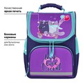 Ранец ПИФАГОР BASIC, 1 отделение, 3 кармана, эргономичная спинка, "Bike cats", 35х28х18 см, 272049 272049