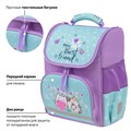 Ранец ПИФАГОР BASIC, 1 отделение, 3 кармана, эргономичная спинка, "Cat friends", 35х28х18 см, 272048 272048