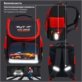 Ранец ПИФАГОР BASIC, 1 отделение, 3 кармана, эргономичная спинка, "Cool wheels", 35х28х18 см, 272045 272045