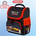 Ранец ПИФАГОР BASIC, 1 отделение, 3 кармана, эргономичная спинка, "Cool wheels", 35х28х18 см, 272045 272045