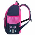 Ранец ПИФАГОР BASIC, 1 отделение, 3 кармана, эргономичная спинка, "Lovely bunny", 35х28х18 см, 271371 271371