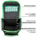 Ранец ПИФАГОР BASIC, 1 отделение, 3 кармана, эргономичная спинка, "Monster steel", 35х28х18 см, 270686 270686