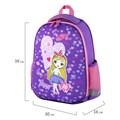 Ранец ПИФАГОР EVA BASIC, 1 отделение, "Fancy girl", 39х30х16 см, 270690 270690