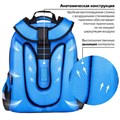 Ранец ЮНЛАНДИЯ EXTRA с дополнительным объемом, 2 отделения, "Soccer ball", 38х29х18 см, 270677 270677