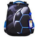Ранец ЮНЛАНДИЯ EXTRA с дополнительным объемом, 2 отделения, "Soccer ball", 38х29х18 см, 270677 270677