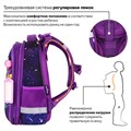 Ранец ЮНЛАНДИЯ EXTRA, с дополнительным объемом, "Colorful butterfly", 38х29х18 см, 270674 270674