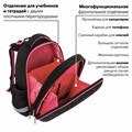 Ранец ЮНЛАНДИЯ EXTRA, с дополнительным объемом, "Rainbow unicorn", СВЕТЯЩИЙСЯ РИСУНОК, 38x29x18 см, 229932 229932
