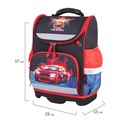 Ранец ЮНЛАНДИЯ WISE для начальной школы, "Feel the speed", 37x29х15 см, 270590 270590