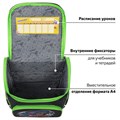 Ранец ЮНЛАНДИЯ WISE, 1 отделение, 3 кармана, устойчивое дно, "Crusher", 37x29х15 см, 271399 271399
