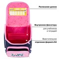 Ранец ЮНЛАНДИЯ WISE, 1 отделение, 3 кармана, устойчивое дно, "Donut worry", 37x29х15 см, 272073 272073