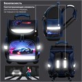 Ранец ЮНЛАНДИЯ WISE, 1 отделение, 3 кармана, устойчивое дно, "Street power", 37x29х15 см, 272071 272071